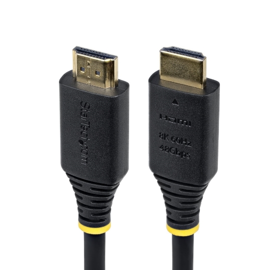 Picture of StarTech.com 5m (16ft) Certified Ultra High Speed HDMI Cable, 8K 60Hz/4K 120Hz, HDMI 2.1 Cable with HDR10+ / eARC, 48Gbps, 8K HDMI Cord for Monitor/TV/Display, Flexible TPE Jacket