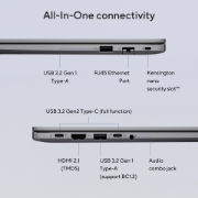 Picture of ASUS ExpertBook P3 P3405CVA-LY0259X Intel® Core™ i7 i7-13620H Laptop 35.6 cm (14") WUXGA 32 GB DDR5-SDRAM 1 TB SSD Wi-Fi 6 (802.11ax) Windows 11 Pro US International Grey