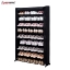 Picture of Herzberg HG-8077: 9-Tier Shoe Rack Organizer Black