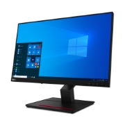 Afbeeldingen van Lenovo ThinkVision T24t-20 LED display 60,5 cm (23.8") 1920 x 1080 Pixels Full HD Touchscreen Capacitief Zwart