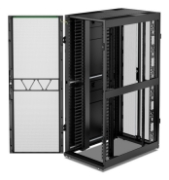 Image de APC Rack NetShelter SX2 networking 42U L750XP1200XH1991mm, noir, avec pann. Laté.