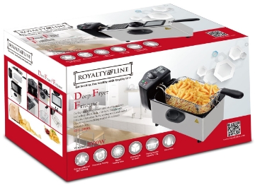 Show details for Royalty Line EFT-2000L; Deep Fryer 3L Picture of Royalty Line EFT-2000L; Deep Fryer 3L