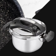 Picture of Royalty Line RL-26PS10LM: 26cm Marble Coated Pressure Cooker - 10L