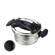 Picture of Royalty Line RL-24PS4LM: 24CM S/S Marble Coated Pressure Cooker - 4L