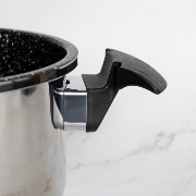 Picture of Royalty Line RL-24PS4LM: 24CM S/S Marble Coated Pressure Cooker - 4L