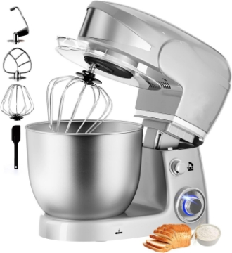 Show details for Royalty Line RL-PKM1600SIL: 1600W 6-Speed Stainless Steel Stand Mixer 6L - Silver Picture of Royalty Line RL-PKM1600SIL: 1600W 6-Speed Stainless Steel Stand Mixer 6L - Silver