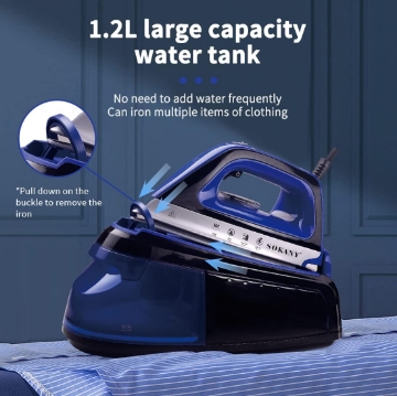 Show details for Royalty Line RL-DBST-2300W.1: Steam Ironing System - 2300W Picture of Royalty Line RL-DBST-2300W.1: Steam Ironing System - 2300W