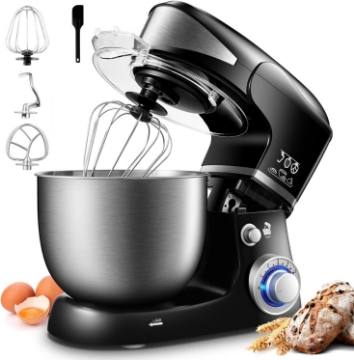 Show details for Royalty Line RL-PKM1600: 1600W 6-Speed Stainless Steel Stand Mixer 6L - Black Picture of Royalty Line RL-PKM1600: 1600W 6-Speed Stainless Steel Stand Mixer 6L - Black