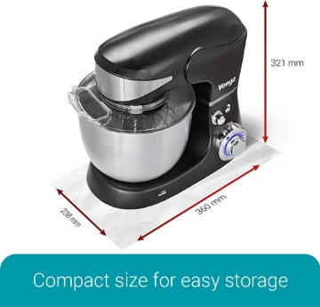 Show details for Royalty Line RL-PKM1600: 1600W 6-Speed Stainless Steel Stand Mixer 6L - Black Picture of Royalty Line RL-PKM1600: 1600W 6-Speed Stainless Steel Stand Mixer 6L - Black