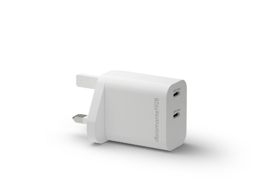 Picture of dbramante1928 re-charge - UK Wall Charger 2xUSB-C 25W - W