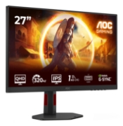 Picture of AOC G4 Q27G4SRU computer monitor 68.6 cm (27") 2560 x 1440 pixels Quad HD LED Black