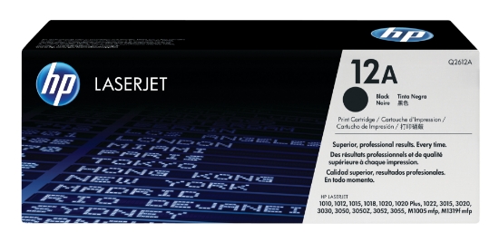 Image de HP 12A toner LaserJet noir authentique