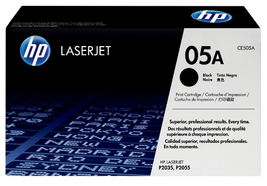 Picture of HP 05A Black Original LaserJet Toner Cartridge