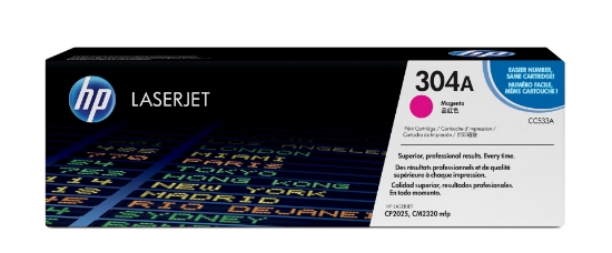 Image de HP 304A toner LaserJet magenta authentique