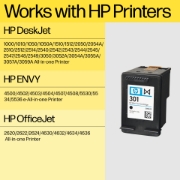 Picture of HP 301XL High Yield Black Original Ink Cartridge