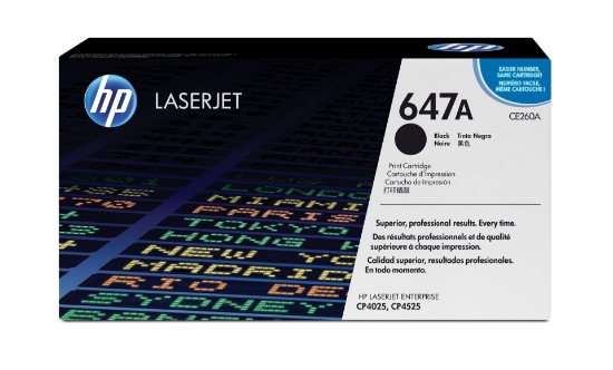 Picture of HP 647A Black Original LaserJet Toner Cartridge