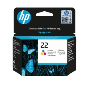 Afbeeldingen van HP 22 originele drie-kleuren inktcartridge