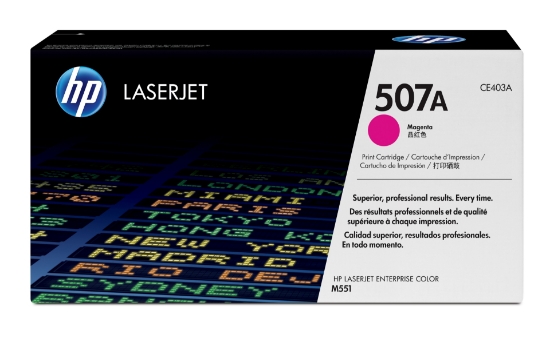 Image de HP 507A toner LaserJet magenta authentique