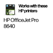 Picture of HP 950XL High Yield Black Original Ink Cartridge