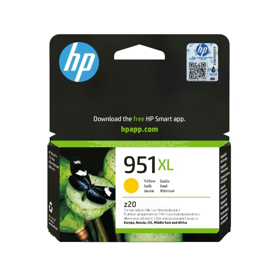 Picture of HP 951XL High Yield Yellow Original Ink Cartridge