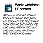 Picture of HP 301 Black Original Ink Cartridge