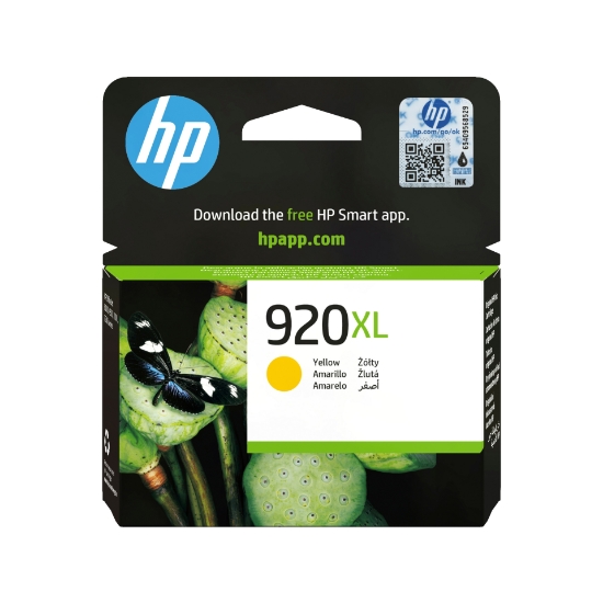 Image de HP 920XL cartouche d'encre jaune grande capacité authentique