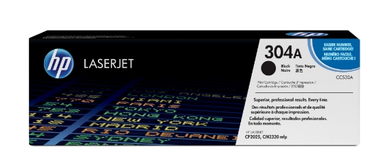 Picture of HP 304A Black Original LaserJet Toner Cartridge