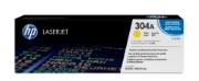 Afbeeldingen van HP 304A originele gele LaserJet tonercartridge