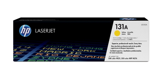 Image de HP 131A toner LaserJet jaune authentique