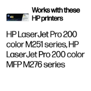 Image de HP 131A toner LaserJet jaune authentique
