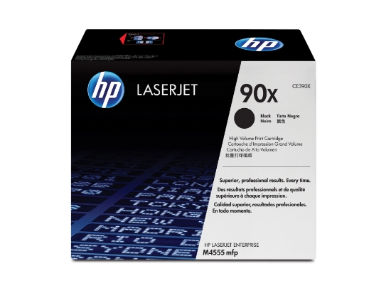 Picture of HP 90X High Yield Black Original LaserJet Toner Cartridge