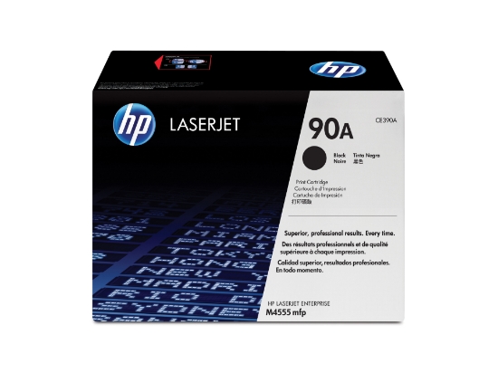 Picture of HP 90A Black Original LaserJet Toner Cartridge