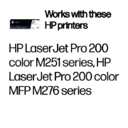Afbeeldingen van HP 131A originele zwarte LaserJet tonercartridge