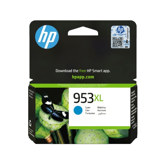 Picture of HP 953XL High Yield Cyan Original Ink Cartridge