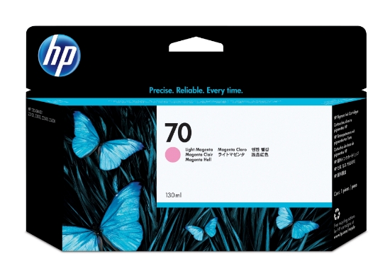 Picture of HP 70 130-ml Light Magenta Ink Cartridge
