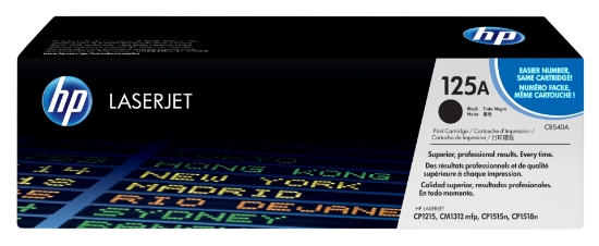 Picture of HP 125A Black Original LaserJet Toner Cartridge