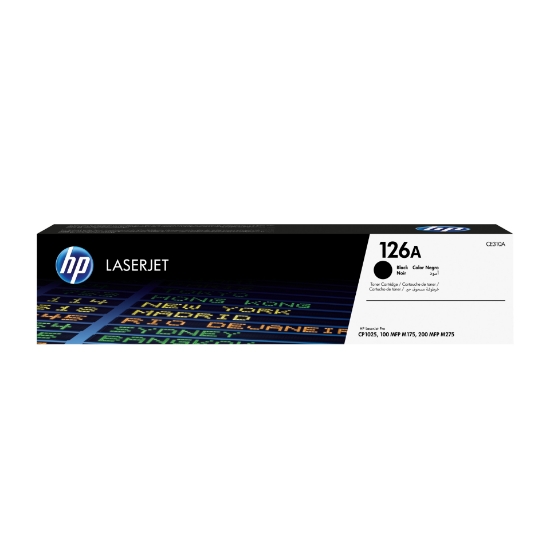 Picture of HP 126A Black Original LaserJet Toner Cartridge