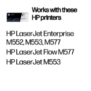 Picture of HP 508X High Yield Black Original LaserJet Toner Cartridge
