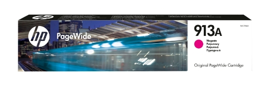 Afbeeldingen van HP 913A originele magenta PageWide cartridge