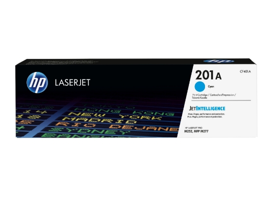 Image de HP 201A toner LaserJet Cyan authentique