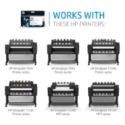 Picture of HP 727 300-ml Yellow DesignJet Ink Cartridge