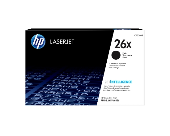 Image de HP 26X toner LaserJet noir grande capacité authentique