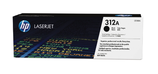 Picture of HP 312A Black LaserJet Toner Cartridge