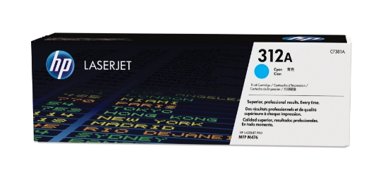 Picture of HP 312A Cyan LaserJet Toner Cartridge