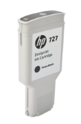 Afbeeldingen van HP 727 zwarte DesignJet fotoinktcartridge, 300 ml