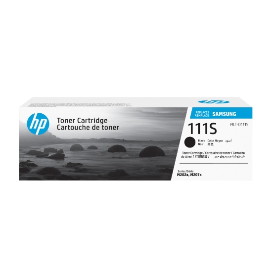 Picture of HP MLT-D111S Black Original Toner Cartridge