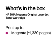 Picture of HP 201A Magenta Original LaserJet Toner Cartridge