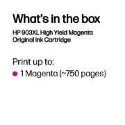 Picture of HP 903XL High Yield Magenta Original Ink Cartridge