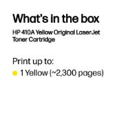 Picture of HP 410A Yellow Original LaserJet Toner Cartridge