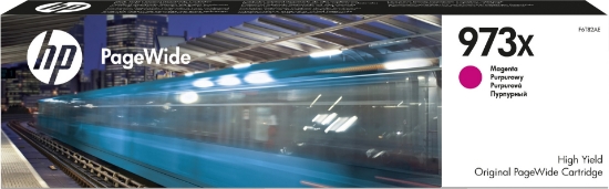 Picture of HP 973X High Yield Magenta Original PageWide Cartridge
